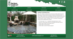 Desktop Screenshot of northernlandscapecorp.com