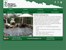 Tablet Screenshot of northernlandscapecorp.com